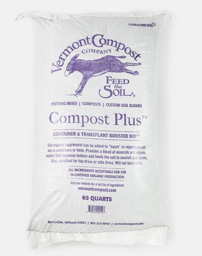 bag of Compost Plus 60 quart